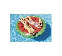 - Matelas gonflable île Pastèque - 2 Personnes - Rouge - Pastèque