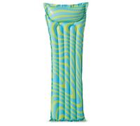 Matelas gonflable - INTEX - 70's - 183 x 69 cm - 1 place - Bleu