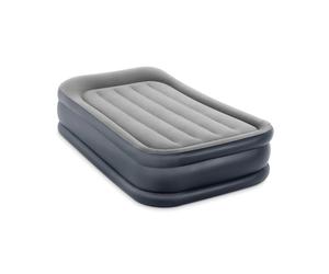 Matelas gonflable Intex Deluxe Pillow Rest Raised électrique - 1 place