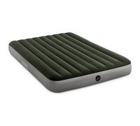 Matelas gonflable Intex Downy Prestige 2 places 203 x 152 x 25 cm + gonfleur électrique à piles