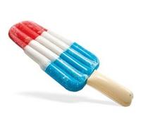 Matelas gonflable Intex Esquimau Bleu Blanc Rouge Rouge G