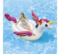 Matelas gonflable Intex Mega île Licorne magique Multicolore G