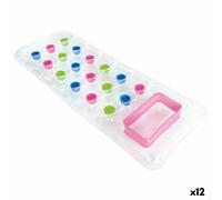 Matelas Gonflable Intex Transparent 18 Verres 188 x 17 x 71 cm