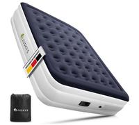 Matelas Gonflable Juskys Sapri L 2 Personnes - Auto-Gonflant Pompe Intégrée - Lit d’Appoint Camping