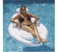 Matelas gonflable - Kerlis - Lounger Surf - PVC - Blanc - Pour enfant à partir de 3 ans