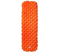 Matelas gonflable orange 190 x 58 x 6 cm, ultra léger, imperméable, pliable, compact, isolant, idéal pour le camping, la randonnée, l'extérieur, le trekking, les voyages, les festivals