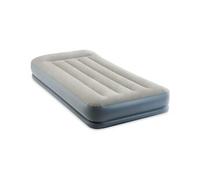 Intex Pools Matelas gonflable Pillow Rest Mid-Rise – 1 place – Électrique – 99x191x30 cm – Gris