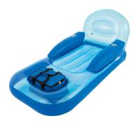 Matelas Gonflable Plage Piscine Bestway Collerz Lazy Cooler Loung Bleu Moyen Unique Bleu