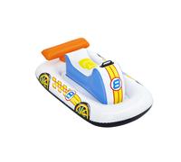 Matelas Gonflable Plage Piscine Bestway Sports Car Ride-On Blanc Unique