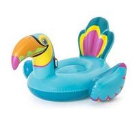 Matelas gonflable plage piscine Bestway Tipsy toucan ride-on Bleu ciel Taille : Unique Bleu G