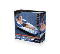 Bestway Matelas gonflable Hydro-Force Indigo Wave 191 x 107 cm