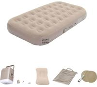 Matelas gonflable, Pompe de gonflage rapide, Conception robuste pour l'extérieur, Simple