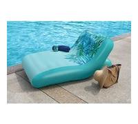 Lit d'appoint - Bestway - Luxury fabric lounge - 163 x 72 x 94 cm - UPF 50+ - Porte-gobelet intégré