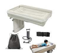 Matelas gonflable pour voiture, lit de couchage gonflable avec pompe, matelas pneumatique épais pour siège arrière pour , pour camping, randonnée, voyage en plein air, SUV, van, avion, train, s