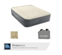 Intex 64926ND PremaireElevated Matelas gonflable (L x l x H) 203 x 152 x 46 cm blanc, gris