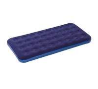 Matelas gonflable Queen Size avec pompe intégrée, surface floquée gonflable, résistant aux perforations, lit d'appoint double gonflable, pour la maison ou le camping
