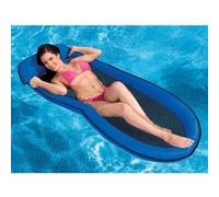 Matelas gonflable semi immergé piscine