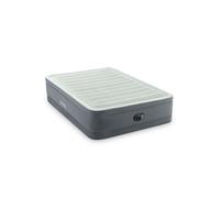 Matelas gonflable Intex - PremAire I - Lit français - 137x191x36 cm (LxLxH) - Gris - Motopompe intégrée Gris