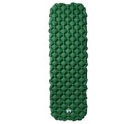 Matelas gonflable vert 190 x 58 x 6 cm, revêtement en nylon 40D, TPU, ultra léger, imperméable, pliable, compact, idéal pour le camping, le trekking, l'extérieur, les voyages, les festivals, le