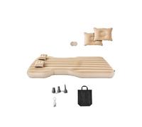 Matelas Gonflable Voiture Floqué Avec Pompe Intégrée pour Tesla Model Y Beige