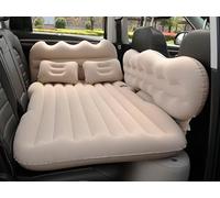 Matelas Gonflable Voiture pour Mercedes Benz Vito V260 (W447) 2015-2021, Lit de Voiture pour Camping Voyage en Plein Air pour Siège Arrière,Bei-ge