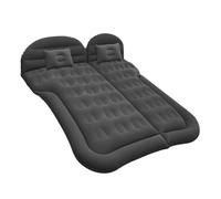 Matelas Gonflable Voiture pour Renault Scenic III 2009-2016,Flocage PVC Lit Gonflable Coffre Voiture Lit Camping avec Pompe à air électrique,A-Black