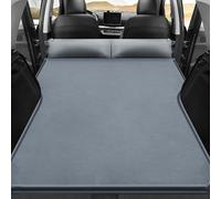Matelas Gonflable Voiture pour Volkswagen Atlas 7 Places 2018-2024 Matelas Gonflable Portable avec Oreiller Camping Lit de Voyage Gonflable Coffre Oreiller de Couchage (Gris)