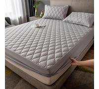 Matelas Housse Protection Matelas Matelasse Protège Matelas Alèse Couvre Ultra Doux Silencieux Résistant aux Lavages Drap Housse Résiste Aux Taches, Anti-Allergique