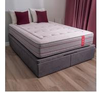 Matelas hybride 100x190 cm Scarlet - +/- 26 cm - Mi-Ferme - Ressorts ensachés + Mémoire de forme - Indépendance de couchages
