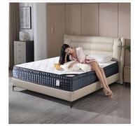 Matelas hybride à ressorts ensachés, double taille, mousse à mémoire de forme, isolation des mouvements, confort de soutien, livré dans une boîte, idéal pour un sommeil réparateur