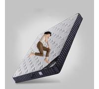 Matelas Hybride Complet Ressorts Ensachés Mousse Mémoire De Forme, Matelas Réversible Ergonomique Respirant, Confort Convenant À Tous Les Cadres De Lit,22cm,90×190cm(35×75inch)