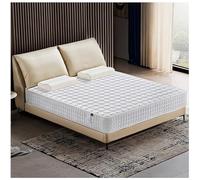 Matelas hybride de 25,4 cm en mousse à mémoire de forme et ressorts ensachés pour un confort zéro pression, soutien silencieux, épaisseur 25 cm, 90 x 200 cm, solution de sommeil parfaite pour tous les