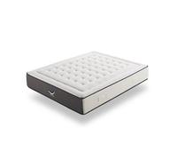 Matelas Hybride SIMPUR Premium 135x200 cm - Hauteur +/- 30 cm - Systeme de Ressorts 3.0 - Multicouche - Lits indEpendants - Matelas Silencieux - Confort multizone - Excellente durabilitE