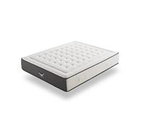Matelas Hybride Premium 90x200 cm - Hauteur +/- 30 cm - Systeme de Ressorts 3.0 - Multicouche - Lits indEpendants - Matelas Silencieux - Confort