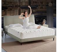 Matelas hybride Queen 28 cm - Soutien lombaire et d'épaule supplémentaire, soulagement de la douleur de qualité supérieure, épaisseur 28 cm, taille 90 x 190 cm, sommeil confortable pour soulager les