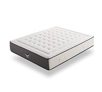 Matelas Hybride SIMPUR Premium 150x200 cm - Hauteur +/- 30 cm - Système de Ressorts 3.0 - Multicouche - Lits indépendants - Matelas Silencieux - Confort multizone - Excellente durabilité