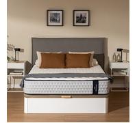 Matelas hybride viscoélastique et ressorts ensachés Cecotec Flow 6700 150x190. Multicouche, hauteur 26 cm, haute fermeté