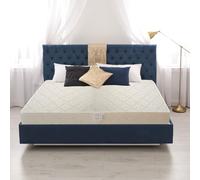 Matelas ignifuge H16 110 x 190 certifié classe 1IM Made in Italy | Matelas pour hôtel, installations d'hébergement touristique, RSA avec tissu ignifuge, intérieur mousse de polyuréthane ignifuge -