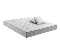 Matelas INITIAL 140x190 -SIMMONS - ressorts ensachés, ferme, H23 + 2 OREILLERS 60x60