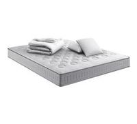Matelas INITIAL 140x190 - SIMMONS - ressorts ensachés, ferme, H23 + 2 OREILLERS + COUETTE