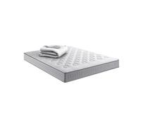 Matelas INITIAL 140x200 ressorts ensachés H23 ferme avec couette 240x220
