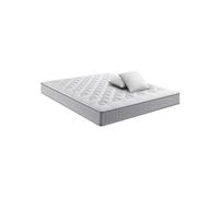 Matelas INITIAL 140x200 - SIMMONS - ressorts ensachés, ferme, H23 + 2 OREILLERS 60x60