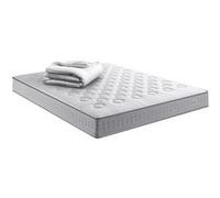 Matelas INITIAL 160x200 - SIMMONS- ressorts ensachés, ferme, H23 + COUETTE 260x240