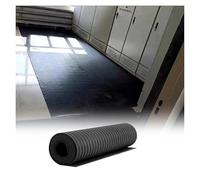 Matelas isolant en caoutchouc Cuttable Rubber Mat for Electrical Work, Distribution Room High Voltage Insulated Floor Mats, Large Non Slip Electrician Safety Operation Pad, 1/5" Thick 10000V Insulated