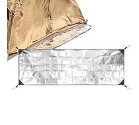 Matelas isolant pour camping, matelas en mousse d'aluminium, matelas isolant thermique