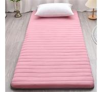 Matelas Japonais Futon, Matelas Épais pour Sol, Matelas Tatami Double Futon Respirant Réduisant La Pression, Tapis Futon Doux pour La Maison Le Camping Et Le Canapé(Cream Color,80x190cm)