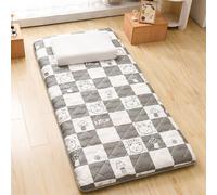 Matelas japonais futon - Tapis de sol épais et pliable pour lit double/simple matelas pour chambre à coucher et camping (couleur : A)