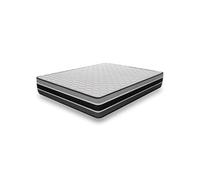 Matelas latex 160x200 cm accueil dynamique soutien mi-ferme épaisseur 30 cm 7 zones