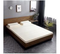 Matelas Latex Doux 100% Naturel Design Simple Matelas Relaxant en Latex pour Chambre À Coucher avec Surmatelas, Surmatelas en Latex Naturel,10cm,10cm,200x220cm(79x87in)