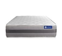ACTISOM Matelas Latex et mémoire de forme 120x200 cm Maxi épaisseur 5zones de confort